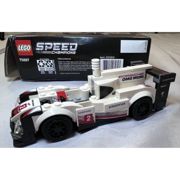 LEGO SPEED CHAMPIONS 75887 Porsche 919 Hybrid Open Box / Assembled w Manual/Box - Picture 3 of 6